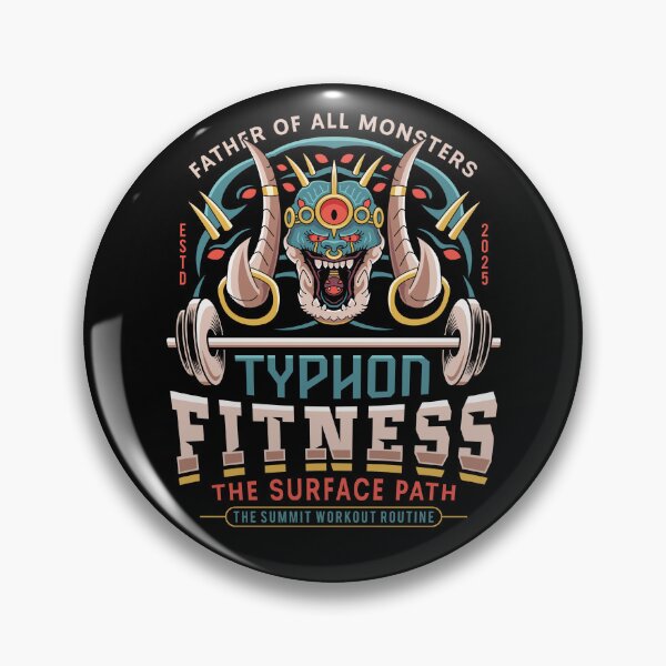 Item preview, Father Of All Monsters Fitness Emblem designed and sold by Lagelantee.