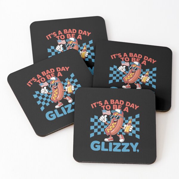 Item preview, It'S A Bad Day To Be A Glizzy 4Th Of July Hot Dog designed and sold by StephenDDArt.