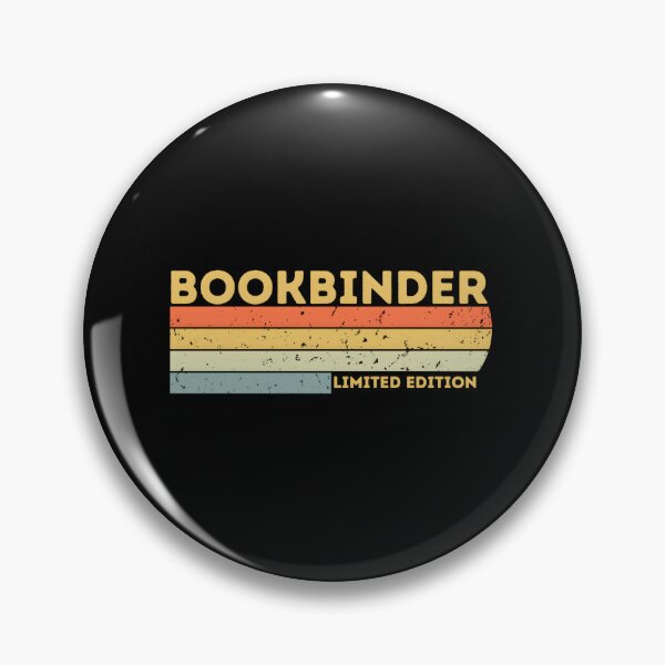 Item preview, Retro Bookbinder – Limited Edition designed and sold by chsaggbix19.