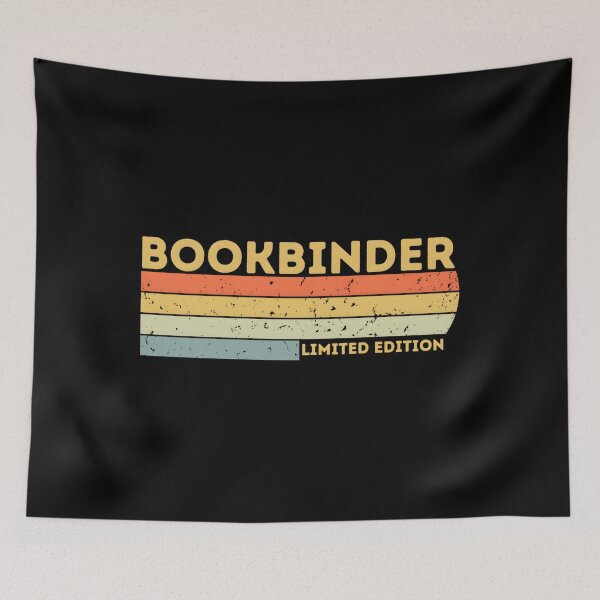 Item preview, Retro Bookbinder – Limited Edition designed and sold by chsaggbix19.