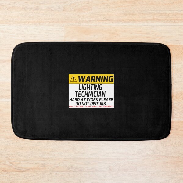 Item preview, Warning Lighting Technician Hard At Work designed and sold by chsaggbix19.