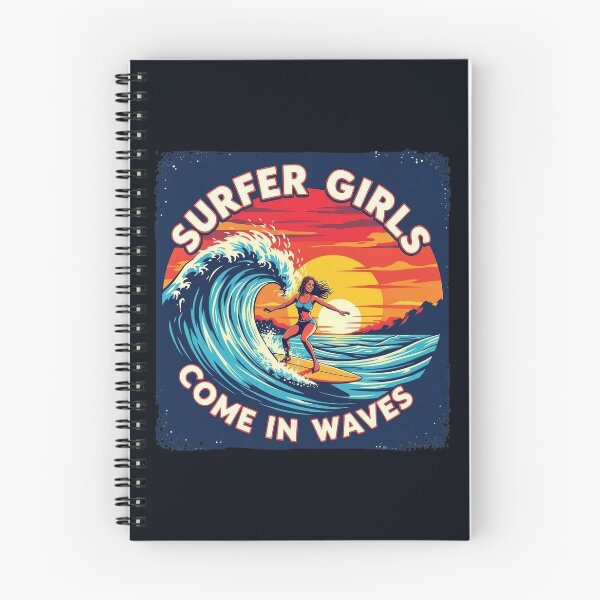 Item preview, Surfer Girls Come in Waves designed and sold by JackFreestone.