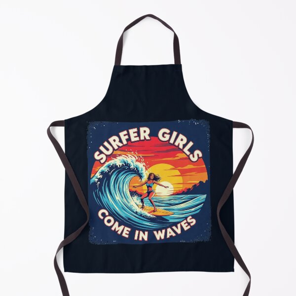 Item preview, Surfer Girls Come in Waves designed and sold by JackFreestone.