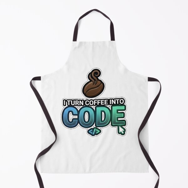 Artikelvorschau, Ich verwandle Kaffee in Code – Lustiger Programmierer-Kaffee-Witz-Aufkleber entworfen und verkauft von SoulenCify.