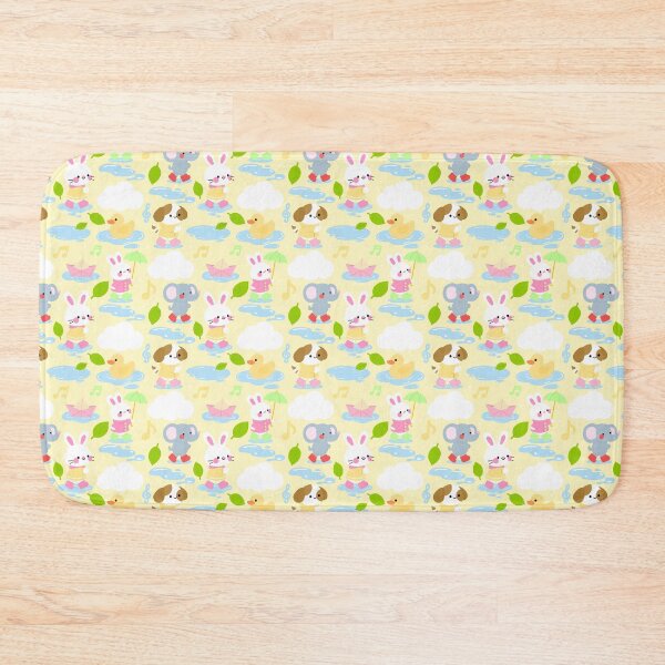Item preview, Baby Shower Rainy Parade Pattern designed and sold by KJackArtwork.