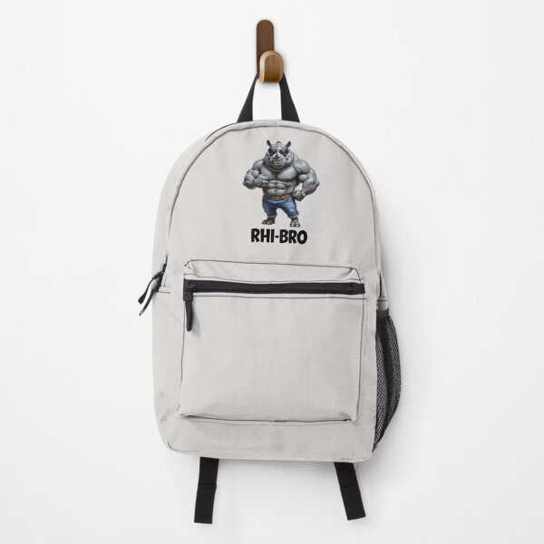Item preview, RHI-BRO Cool Muscular Rhino designed and sold by QuirkySpark.