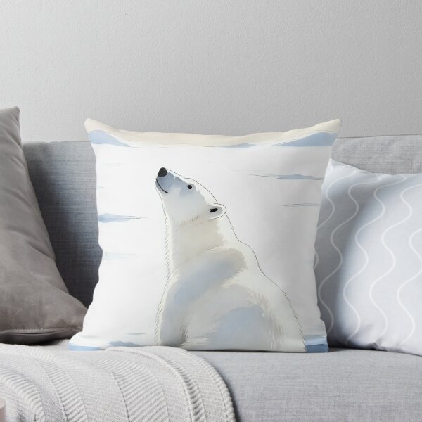 Item preview, Polar Bear in the Arctic Calm — Winter Illustration designed and sold by Soulharmony.