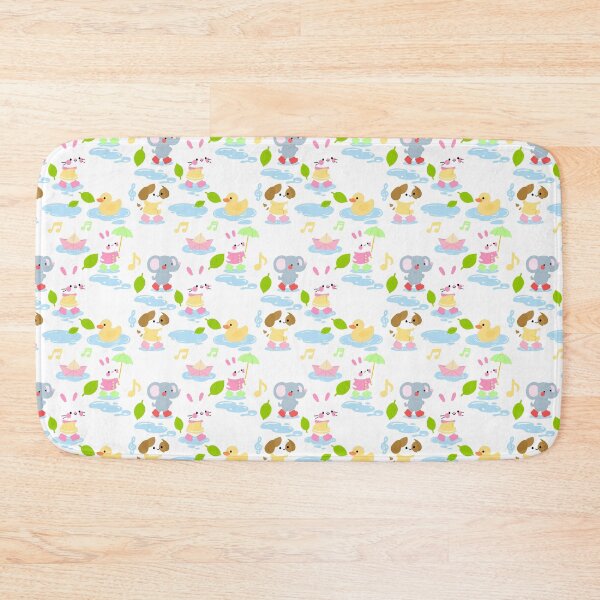 Item preview, Baby Shower Rainy Parade Pattern designed and sold by KJackArtwork.
