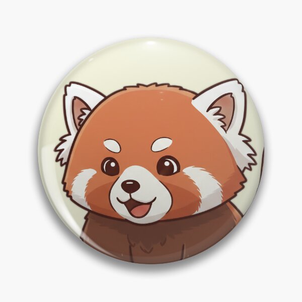 Item preview, Happy Red Panda Doing the Splits - Cute and Flexible Kawaii Art designed and sold by Wild-way Art.