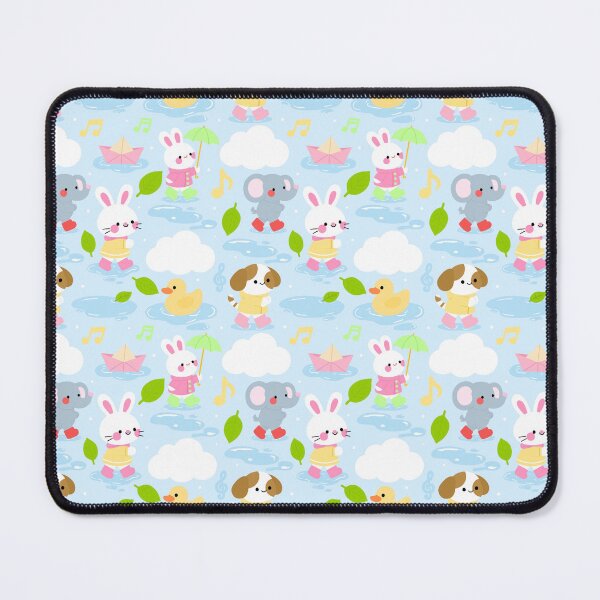 Item preview, Baby Shower Rainy Parade Pattern designed and sold by KJackArtwork.
