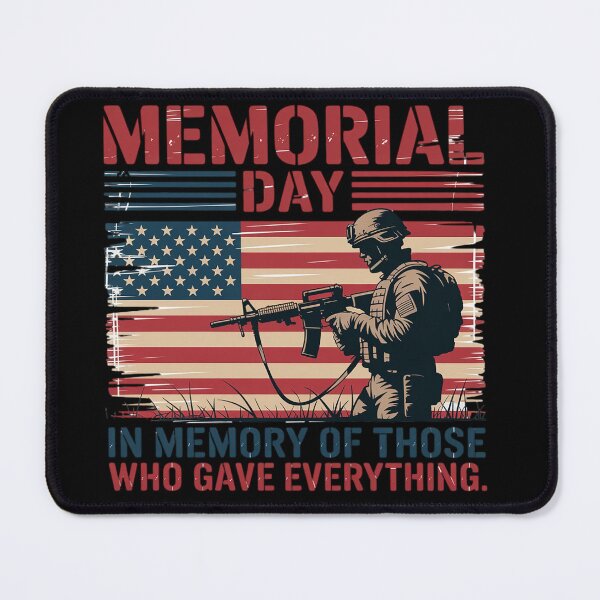 Item preview, Memorial Day In Memory Of Those Who Gave Everything Soldier  designed and sold by SiegridOffical.