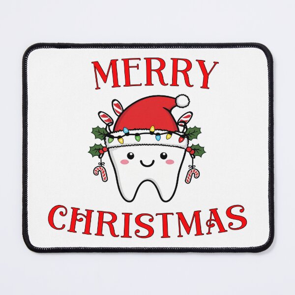 Item preview, Cute Merry Christmas Tooth – Christmas Dental designed and sold by Sensepiphoria.