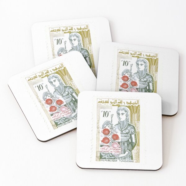 Item preview, Vintage Tunisienne Tunisia Postage Stamp designed and sold by red-amber65.