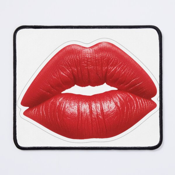 Item preview, Intense Red Kiss Print Sticker designed and sold by Urban Line.