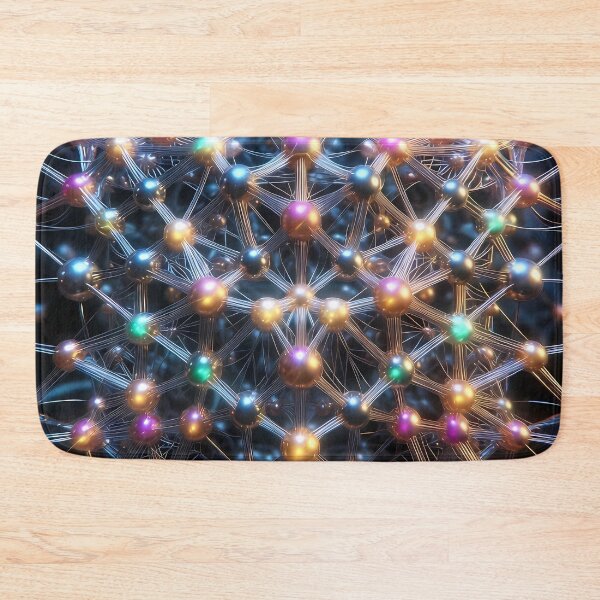 Item preview, Scifi Theme Texture of Asymmetrical Glowing Biological Neuron Synapses (image size 7840x11680) designed and sold by Digital-Davinci.