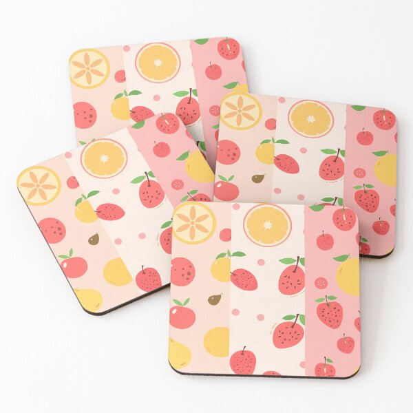 Item preview, Coconut Colorful Fruit Patterns Celebrating Nature Fresh Beauty designed and sold by ART ATTACK ZONE.