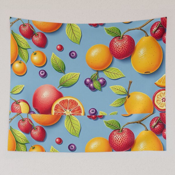 Item preview, Papaya Colorful Fruit Patterns Celebrating Nature Fresh Beauty designed and sold by ART ATTACK ZONE.