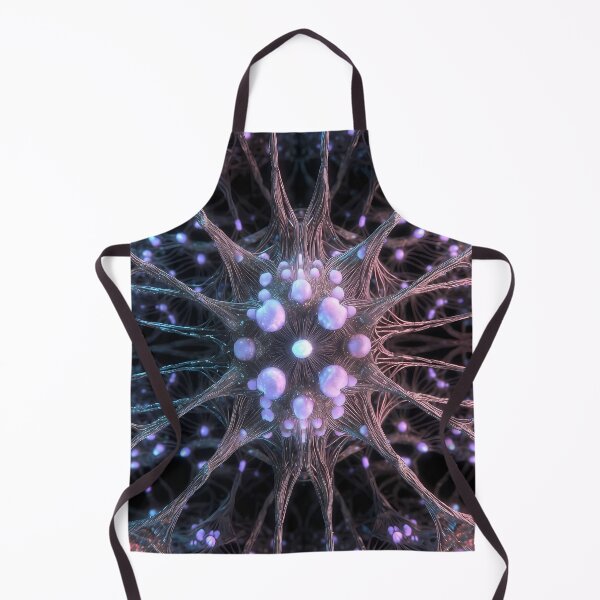 Item preview, Scifi Theme Texture of Asymmetrical Glowing Biological Neuron Synapses (image size 7840x11680) designed and sold by Digital-Davinci.