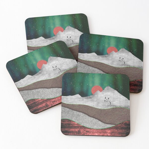 Item preview, Mountain Northern Lights designed and sold by Esskay Designs.