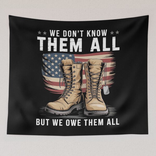 Item preview, Memorial Day We Don'T Know Them All Veteran designed and sold by SiegridOffical.
