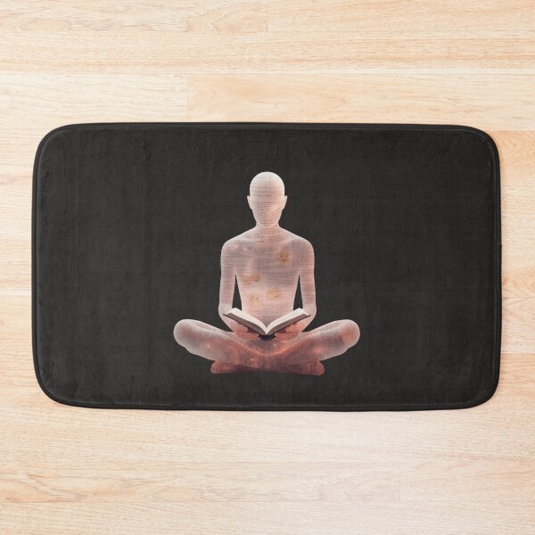 Item preview, Meditation of Knowledge | Surreal Paper Man Reading Book Art designed and sold by TitanRN.