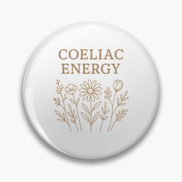 Item preview, Coeliac Energy – Boho Line Art Florals | Earthy Neutral Minimalist Gluten-Free Aesthetic Design designed and sold by My Gluten Free Life UK.