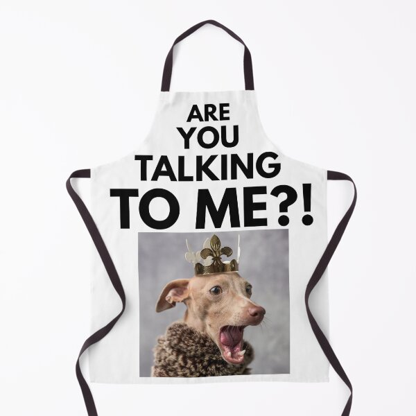 Item preview, Are You Talking To Me? Funny Dog Tee designed and sold by JustFunnyStuff.