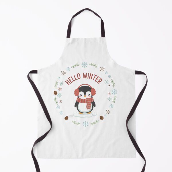 Item preview,  hello winter penguin t-shirt  designed and sold by TheHappyHaul.