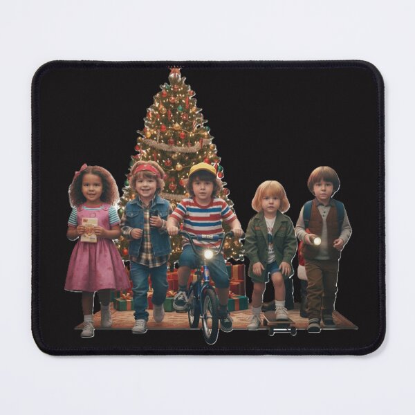 Item preview, Kids Celebrating Christmas by Decorated Tree Illustration designed and sold by DroolWorthyUS.