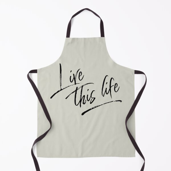 Item preview, Live This Life Handwritten Inspirational Quote designed and sold by WAMTEES.
