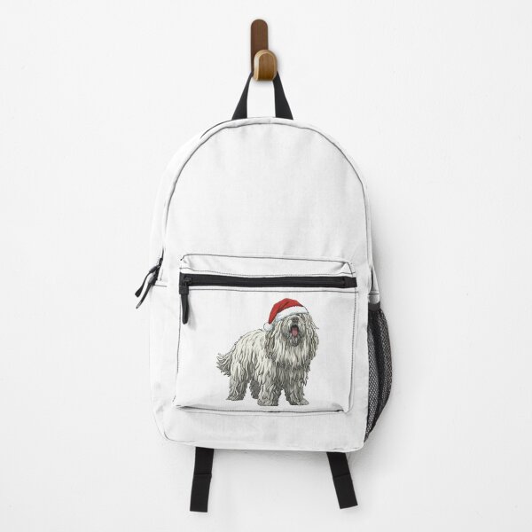 Item preview, Santa Christmas Komondor Dog designed and sold by Petzzz.