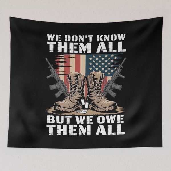 Item preview, Memorial Day We Owe Them All Patriotic Veterans Usa Flag designed and sold by SiegridOffical.