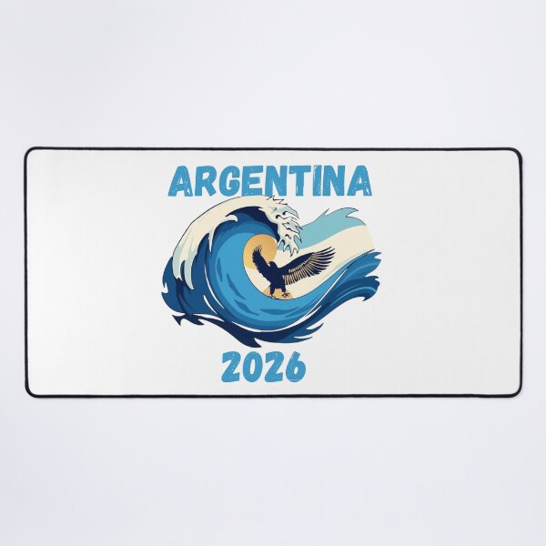 Item preview, Camiseta y Calcomanía Argentina - Diseño Bandera Albiceleste para Hinchas. designed and sold by printeGear.