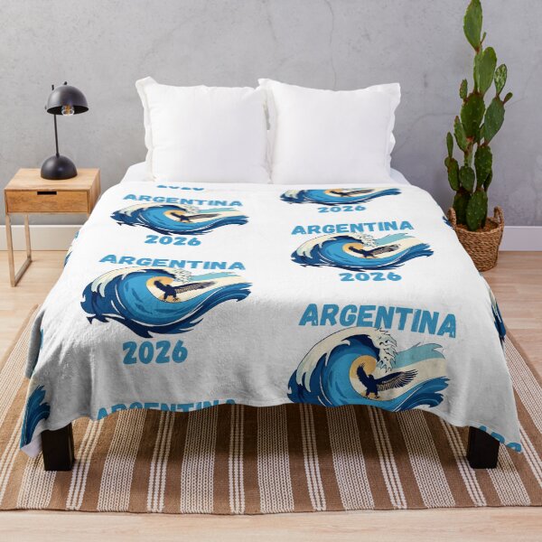 Item preview, Camiseta y Calcomanía Argentina - Diseño Bandera Albiceleste para Hinchas. designed and sold by printeGear.