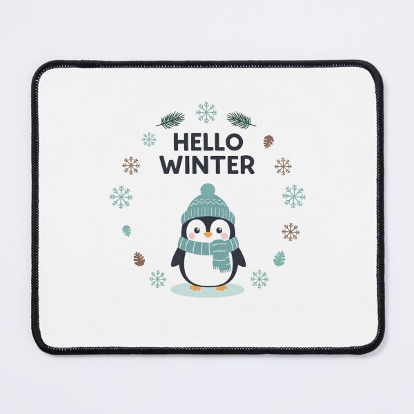 Item preview, hello winter penguin t-shirt  designed and sold by TheHappyHaul.