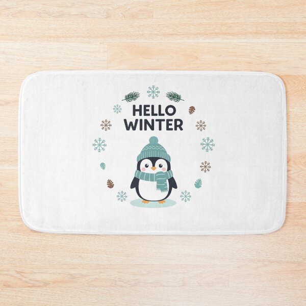 Item preview, hello winter penguin t-shirt  designed and sold by TheHappyHaul.