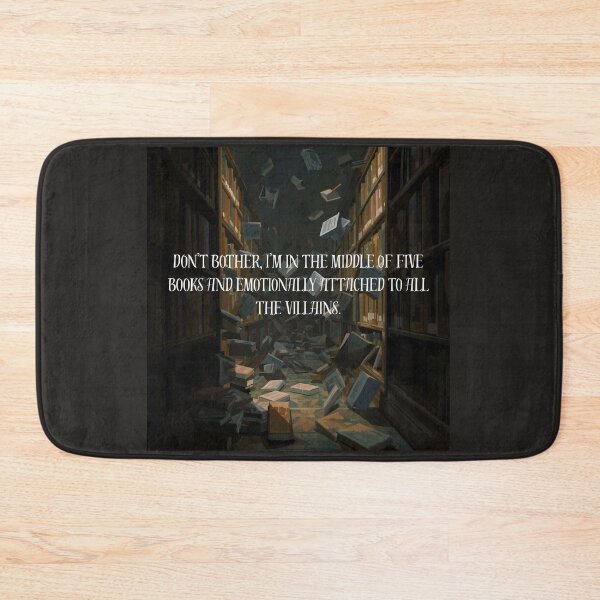 Item preview, Don’t Bother Me I’m Reading Five Books and Crying Over Villains | Book Lover Chaos Aesthetic designed and sold by TitanRN.