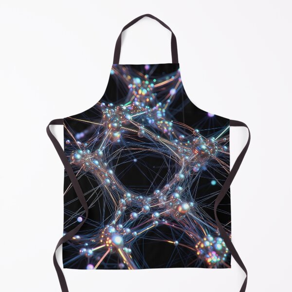 Item preview, Scifi Theme Grayish Texture of Asymmetrical Glowing Biological Neuron Synapses (image size 7840x11680) designed and sold by Digital-Davinci.