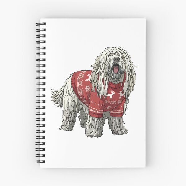 Item preview, Christmas Komondor Dog designed and sold by Petzzz.