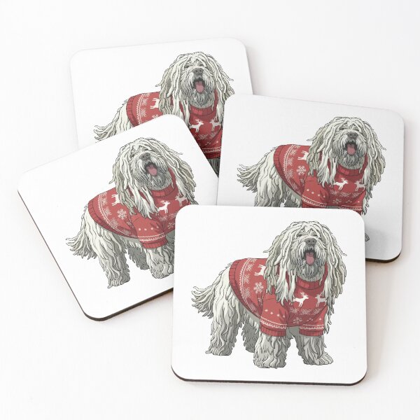 Item preview, Christmas Komondor Dog designed and sold by Petzzz.