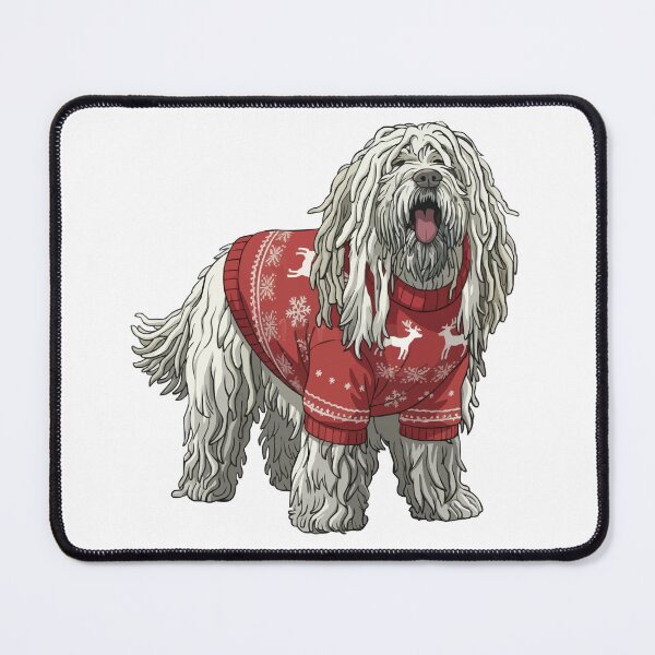 Item preview, Christmas Komondor Dog designed and sold by Petzzz.