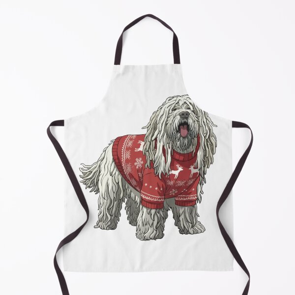 Item preview, Christmas Komondor Dog designed and sold by Petzzz.