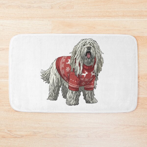 Item preview, Christmas Komondor Dog designed and sold by Petzzz.