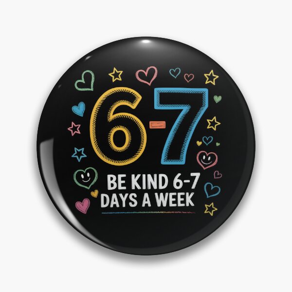 Item preview, Be Kind 6-7 Days A Week Meme designed and sold by LovelyEvaDesign.