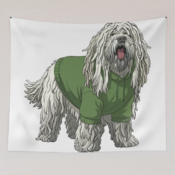 Item preview, Winter Komondor Dog designed and sold by Petzzz.