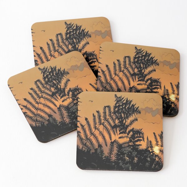 Item preview, Ferns at Sunset designed and sold by tomorrowsart.