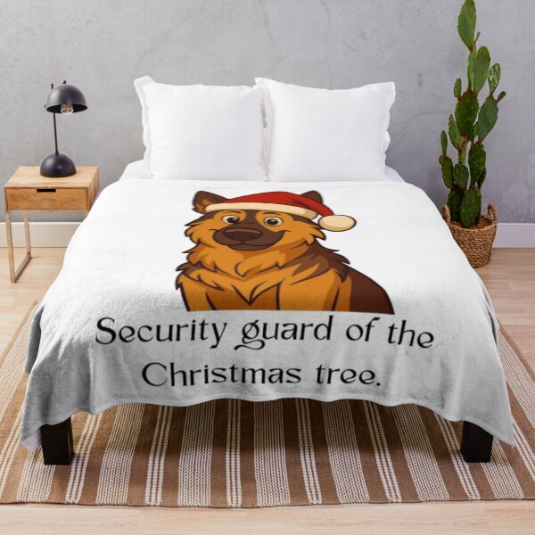 Item preview, German Shepherd funny Christmas design designed and sold by Fiwe.