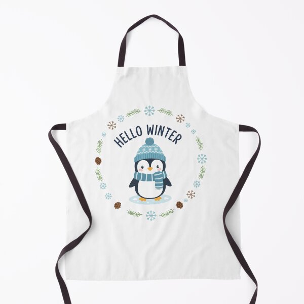 Item preview, hello winter penguin t-shirt  designed and sold by TheHappyHaul.