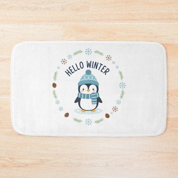 Item preview, hello winter penguin t-shirt  designed and sold by TheHappyHaul.