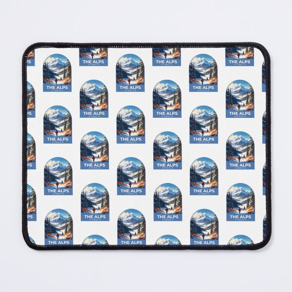 Item preview, The Alps France Travel Sticker designed and sold by TulipaGraphics.